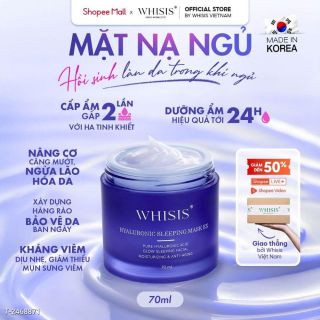 Mặt Nạ Ngủ Whisis Siêu Cấp Ẩm